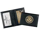 Image of Strong Leather Company Double Id Badge Wallet, Badge Cut 400-1000
