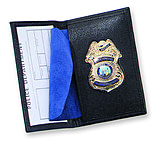 Image of Strong Leather Company Dr Badge Cs Basketweave So 9