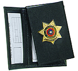 Image of Strong Leather Dress Double Id Badge