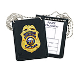 Image of Strong Leather Neck - Dress Recessed Badge &amp; Id Holder