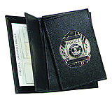 Image of Strong Leather Side Open Double ID Flip-out Recessed Badge Case - Dress, 87950
