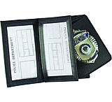 Image of Strong Leather Company - Side Open Double Id Removable Flip-out Badge Case - Dress