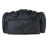 Image of Strong Leather Trunk Bag, Black 27 X 11 X 12