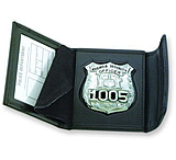 Image of Strong Leather Recessed Badge Case
