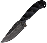 Image of Stroup Knives GP1 Black Fixed Blade Knife