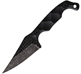 Image of Stroup Knives Mini Mod 1 Black Fixed Blade Knife