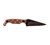 Image of Stroup Knives Mini Mod 1 Fixed Blade Knife Flat Dark Earth G-10 3.75 Acid Wash CB4ADA74