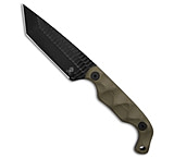 Image of Stroup Knives Bravo 5 Tanto Fixed Blade Knife OD Green G-10 3.5 Black 73A7D252