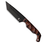 Image of Stroup Knives Bravo Fixed Blade 5T Brown Rosewood 3.50 Black EA8E029A