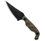Image of Stroup Knives Mini Fixed Blade Knife OD Green G-10 3 Black 024BF5C2