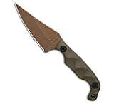 Image of Stroup Knives Mini Fixed Blade Knife OD Green G-10 3 FDE DB6DB6CF