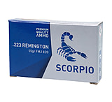 STV Scorpio Ammo .223 Remington 55 grain Full Metal Jacket Rifle Ammunition