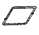 Image of Suburban Mfg 70987 Water Heater Thermostat Cover Gasket For Sw Series