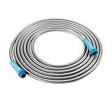 Image of Sun Joe Heavy-Duty Spiral Constructed Stainless Steel Garden Hose