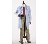Image of Superior Uniform Labcoat Unisex Blue Poplin M, 430-M