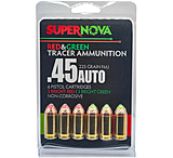 Supernova .45 Auto 225 Grain Full Metal Jacket Tracer Brass Cased Pistol Ammunition