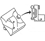 Image of Surefire Classic Universal Weapon Light A15 / A16 Adapter Mount For Steyr AUG Rifle M28