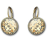 Image of Swarovski Bella Golden Shadow Pierced Earrings 901640