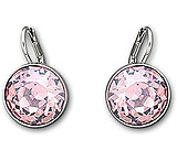 Image of Swarovski Bella Light Rose Moonlight Pierced Earrings 973521