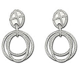 Image of Swarovski Chandelier Clip Earrings 992885