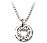Image of Swarovski Circle Pendant 681251