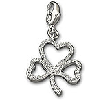 Image of Swarovski Clover Leaf Charm 992868