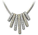 Image of Swarovski Dance Necklace, gold-plated 956719