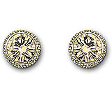 Image of Swarovski Flirt Pierced Earrings, gold-plated 985602
