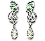 Image of Swarovski Garland Pierced Earrings 992668