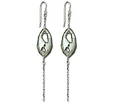 Image of Swarovski Gorgeous Erinite Satin Pierced Earrings 993830