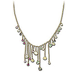 Image of Swarovski Grapes Colourful Necklace 993803