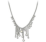 Image of Swarovski Grapes White Necklace 993812