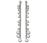 Image of Swarovski Grapes White Pierced Earrings 993813
