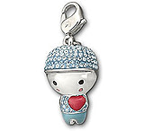 Image of Swarovski Growing Boy Charm 1002373