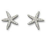 Image of Swarovski Holly Starfish Pierced Earrings 695182