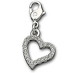 Image of Swarovski Love Heart Charm 973756