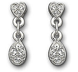 Image of Swarovski P Pierced Earrings 956727