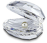 Image of Swarovski Shell with Pearl 14389
