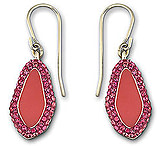 Image of Swarovski Tangerine Dream Pierced Earrings 1024833