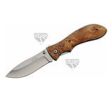 Image of SZCO Burl Wood Folder Knife