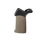 Image of TAC Flag Pattern Over-Molded AR Pistol Grip