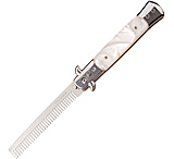 Image of TAC Force Beard Comb Button Lock A/O Folding Knife
