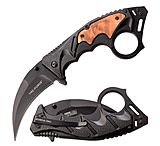 Image of TAC Force Hawkbill Spring Assisted Knife w/Pocket Clip and Flat Head Screw Driver