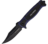 Image of TAC Force Linerlock A/O Black/Blue TF2008BL