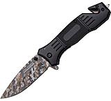 Image of TAC Force Rescue Linerlock Assisted Opening Folding Knife