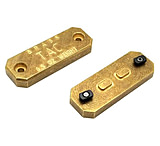 Image of TAC PRS Brass MLOK Sideplate Set