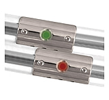 Image of TACO Marine Boats Up To 30ft #39 Rub Rail Mounted Navigation Lights w/ Port / Starboard