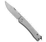 Image of Tactile Knife Company Tactile Knife Co. Bexar Slip Joint Knife Titanium 2.8 Stonewash MagnaCut 5B0E4119