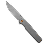 Image of Tactile Knife Company Tactile Knife Co. Rockwall V2 Liner Lock Knife Slate Gray Ti 3.4 SW MagnaCut 79139228