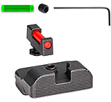 Tag Precision Glock TSH TAC 9MM/.40 S&amp;W Pistol Sights Fiber Optic, 17/17L, 19/19X, 22, 23, 24, 26, 27, 33, 34, 35, 39, 45, 47, Black, 001BE001PN
